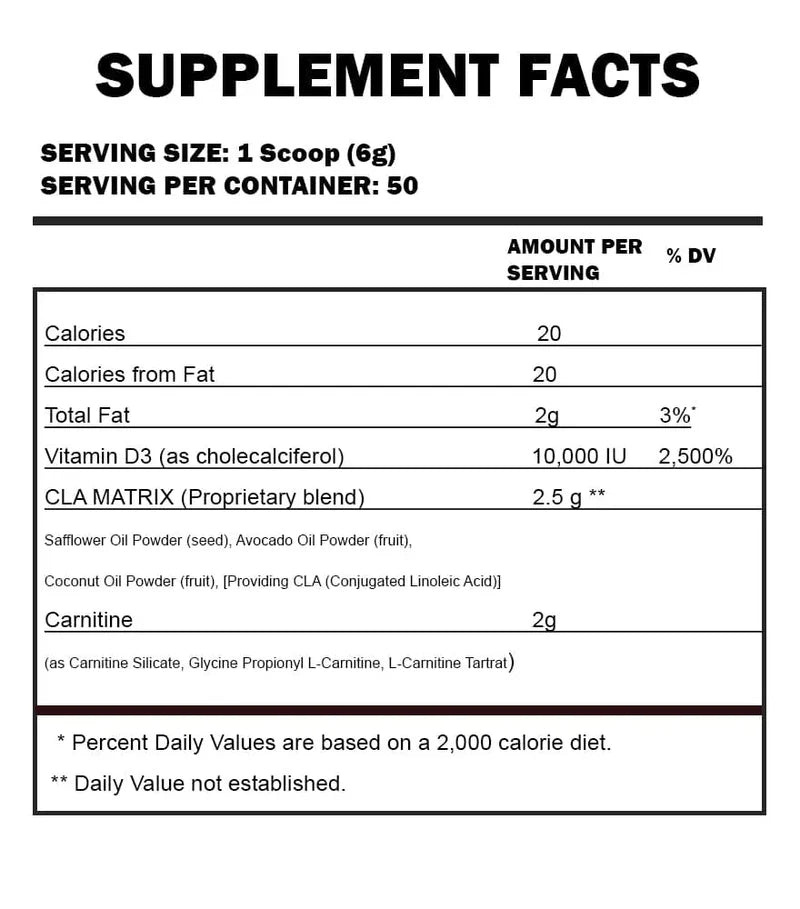 𝐁𝐏𝐈 — 𝐂𝐋𝐀 + 𝐂𝐀𝐑𝐍𝐈𝐓𝐈𝐍𝐄 — 𝟓𝟎 𝐒𝐞𝐫𝐯𝐢𝐧𝐠𝐬